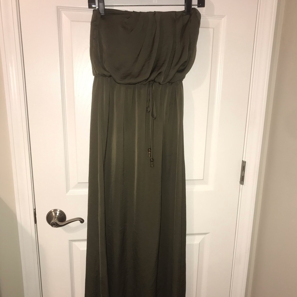 Olive Green Maxi Dress